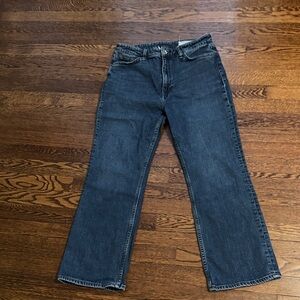 rag & bone Dark Blue Flare Jeans